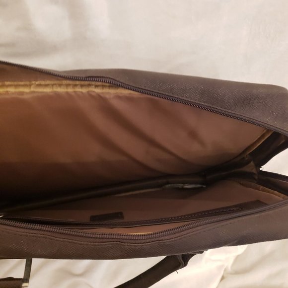 Remy Martin Limited Edition Swiss Mate Leather brown tote laptop bag tote men - Picture 7 of 11